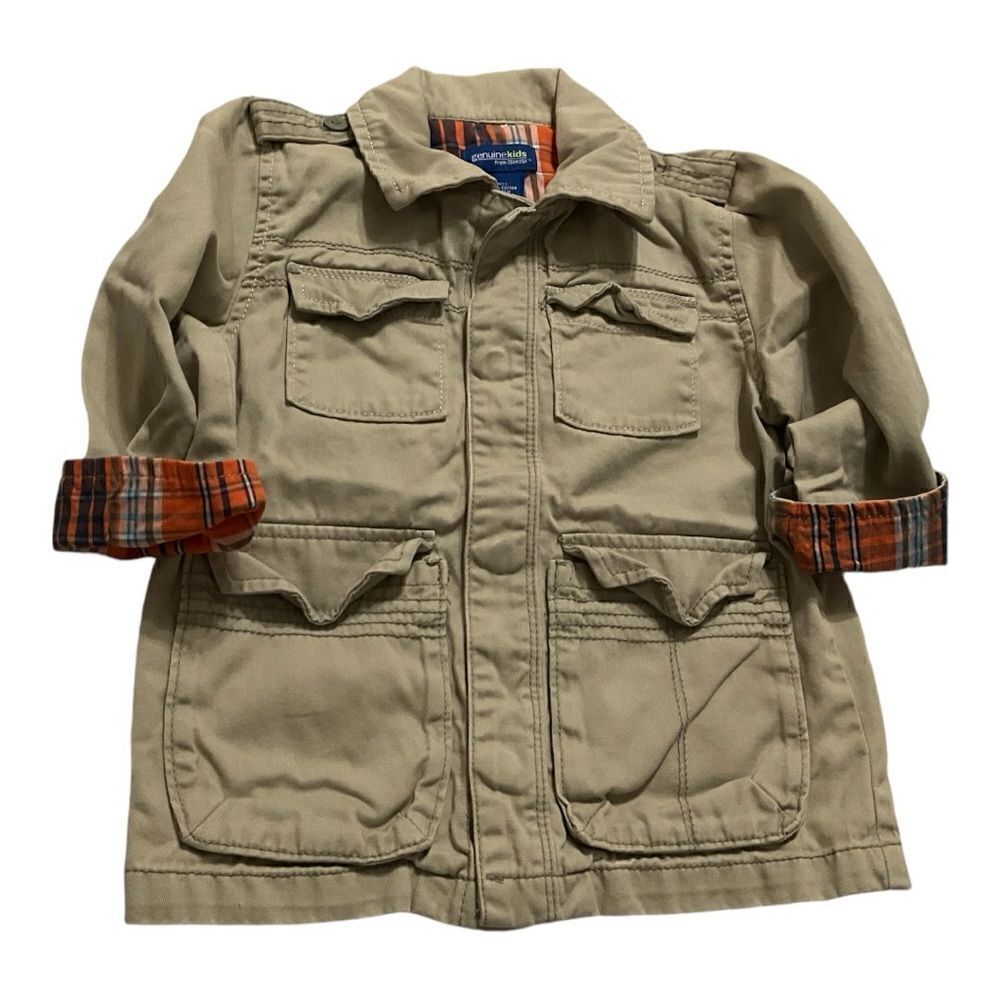 Genuine Kids by OshKosh tan jacket Preloved 2T
